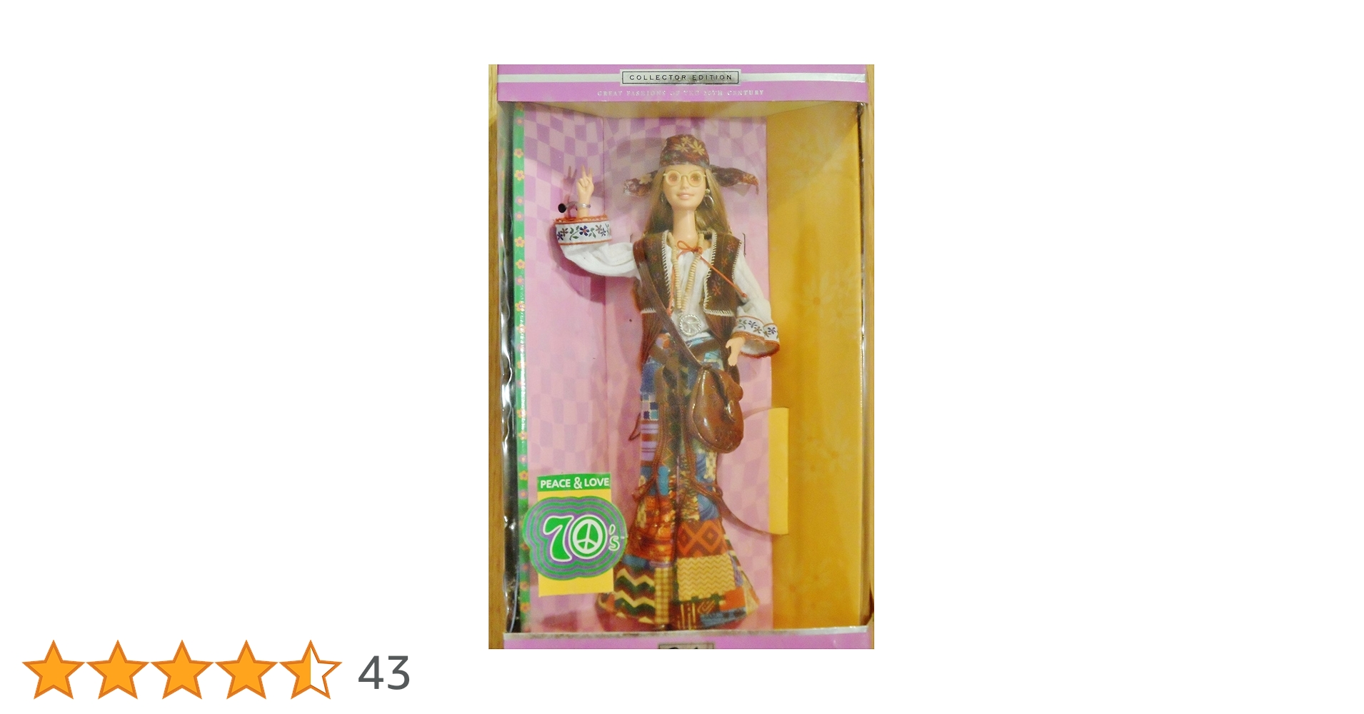 Amazon.co.jp: Barbie Peace & Love 70's Dol Collector Edition